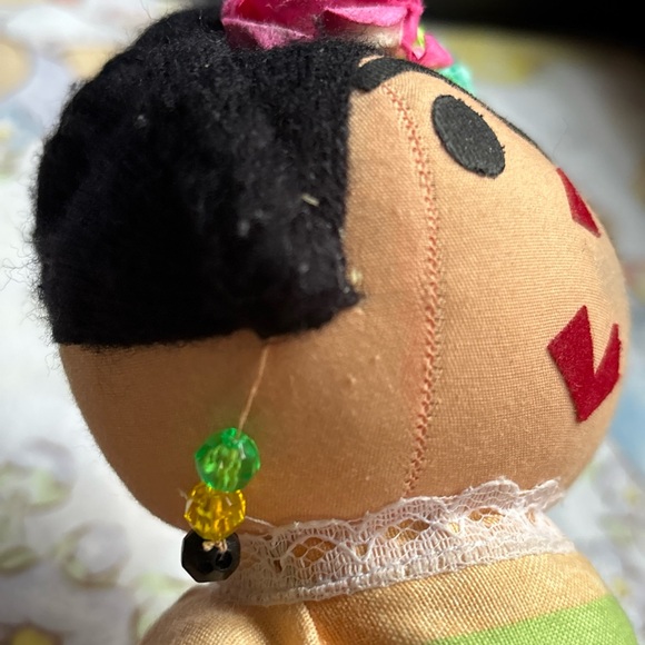 Striped Doll with Floral Headband - Picture 16 of 16